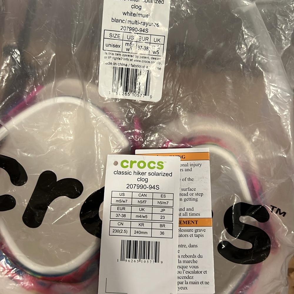 Crocs Hiker Clog tie-dye - Picture 7 of 7